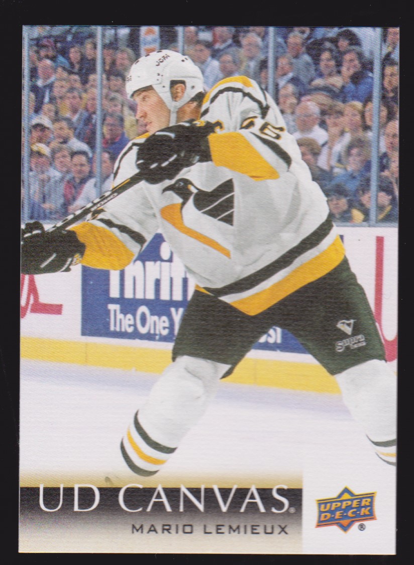 (image for) 2018-19 Upper Deck Canvas #C249 Mario Lemieux RETIRED STARS